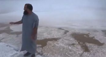Vídeo: neve cobre deserto da Arábia Saudita pela primeira vez na história