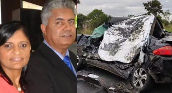 Corpos de pastor e missionária mortos em acidente na BR-135 serão sepultados no interior de SP